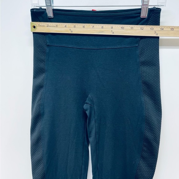 Spanx Legging Women's Cropped Pant Ponte Navy Black Size M - Picture 5 of 8